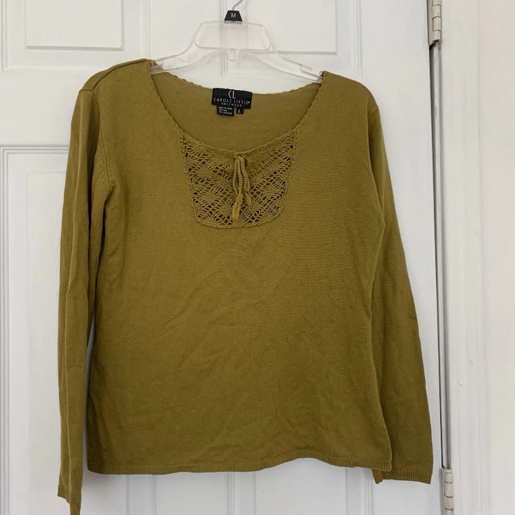 Vintage Silk Cashmere Sweater Top